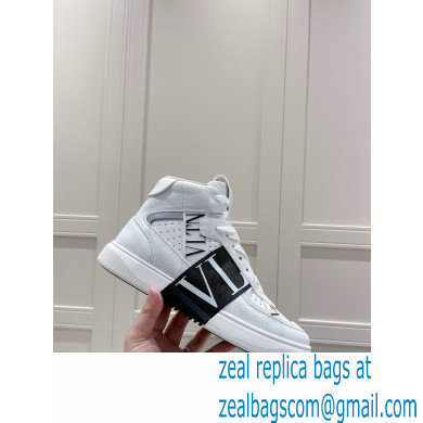 Valentino Mid-Top VL7N Sneakers in Banded Calfskin Leather 06 2022