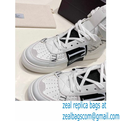 Valentino Mid-Top VL7N Sneakers in Banded Calfskin Leather 06 2022