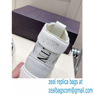 Valentino Mid-Top VL7N Sneakers in Banded Calfskin Leather 06 2022