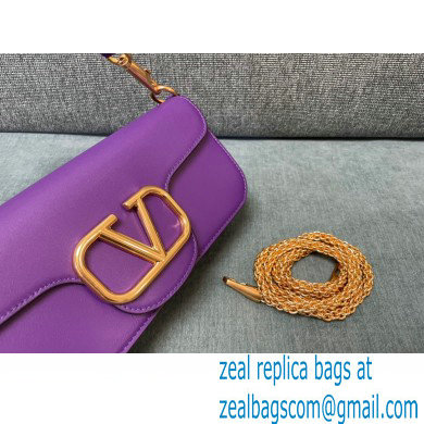 Valentino VLogo Signature Loco Shoulder Bagpurple 2022