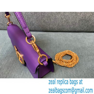 Valentino VLogo Signature Loco Shoulder Bagpurple 2022