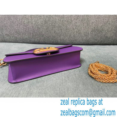 Valentino VLogo Signature Loco Shoulder Bagpurple 2022