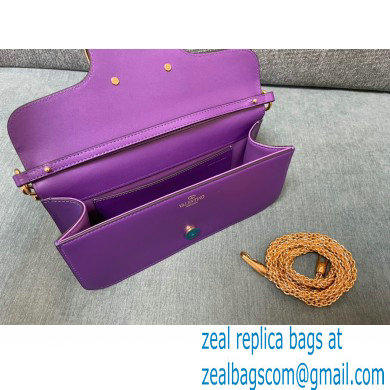 Valentino VLogo Signature Loco Shoulder Bagpurple 2022