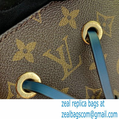 louis vuitton Monogram canvas NeoNoe MM bucket bag BLUE - Click Image to Close