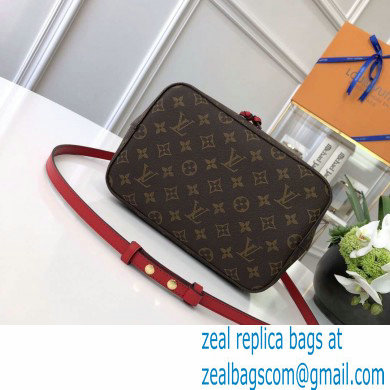 louis vuitton Monogram canvas NeoNoe MM bucket bag RED - Click Image to Close