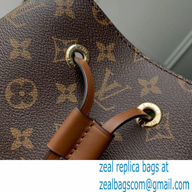 louis vuitton Monogram canvas NeoNoe MM bucket bag caramel - Click Image to Close