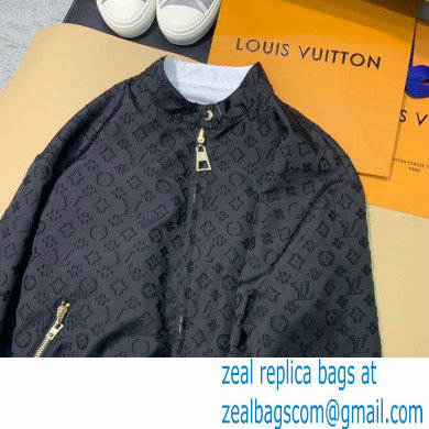 louis vuitton Reversible Monogram Relief Bomber Jacket 2022