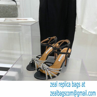 Aquazzura Heel 10cm Celeste Sandals Black 2022