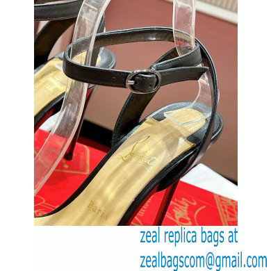 Christian Louboutin Heel 10cm Loubigirl Sandals Black - Click Image to Close