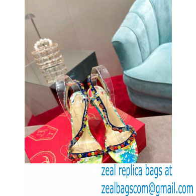 Christian Louboutin Heel 10cm Rosalie Jewel Sandals