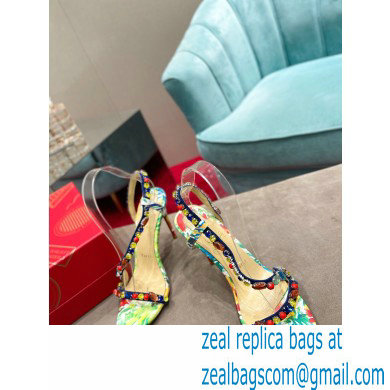 Christian Louboutin Heel 10cm Rosalie Jewel Sandals - Click Image to Close