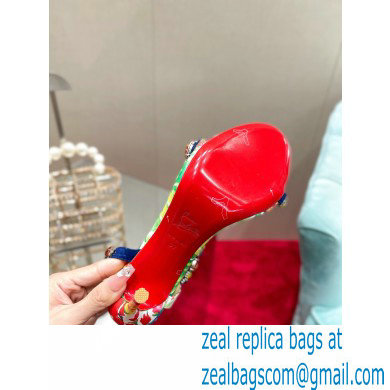 Christian Louboutin Heel 10cm Rosalie Jewel Sandals - Click Image to Close