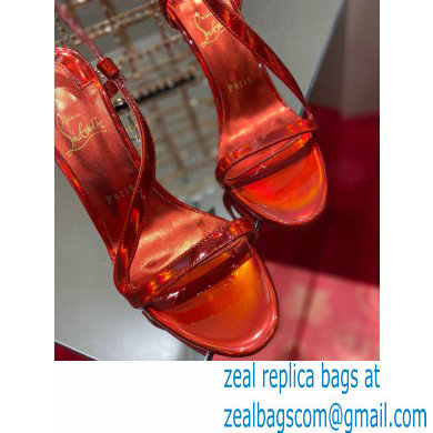 Christian Louboutin Heel 10cm Rosalie Sandals Red