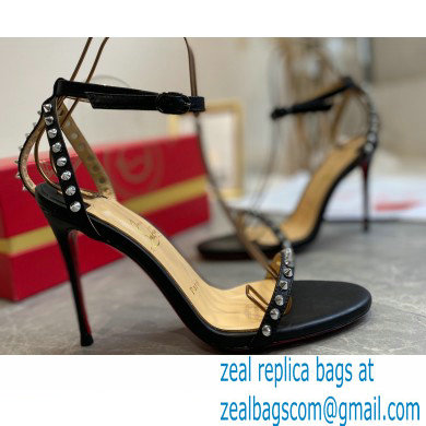 Christian Louboutin Heel 10cm So Me spike-embellished Sandals Black