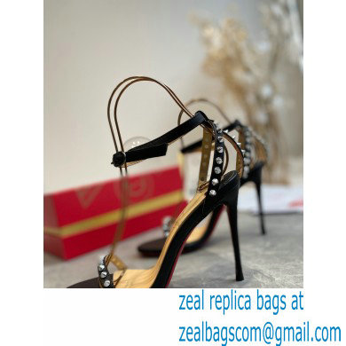 Christian Louboutin Heel 10cm So Me spike-embellished Sandals Black