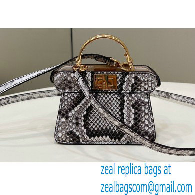 Fendi Python Peekaboo ISeeU Micro Bag 2022