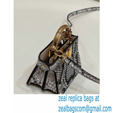 Fendi Python Peekaboo ISeeU Micro Bag 2022