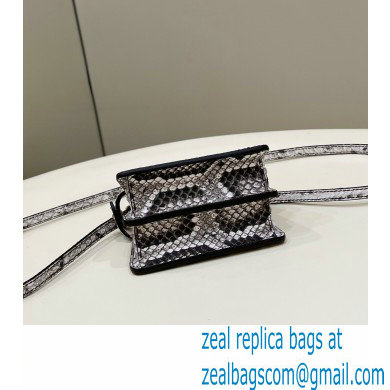 Fendi Python Peekaboo ISeeU Micro Bag 2022 - Click Image to Close