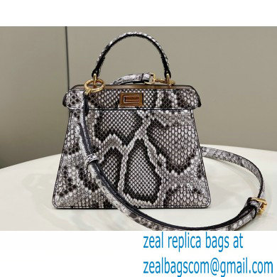 Fendi Python Peekaboo ISeeU Petite Bag 2022