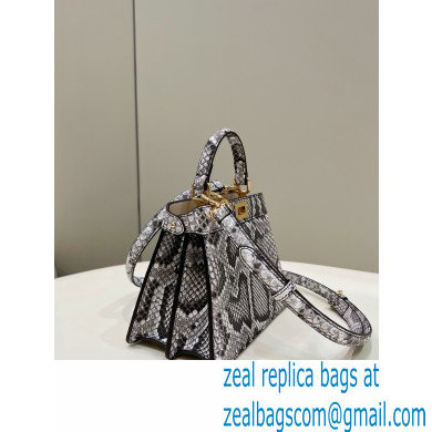 Fendi Python Peekaboo ISeeU Petite Bag 2022