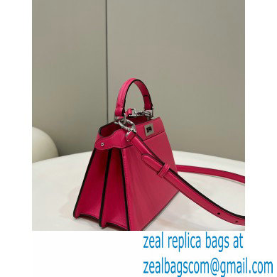 Fendi padded nappa leather Peekaboo ISeeU Petite Bag Fuchsia 2022 - Click Image to Close