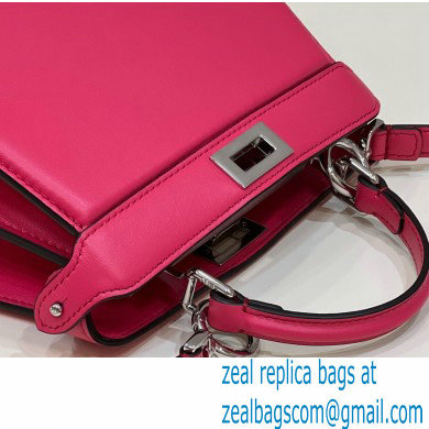 Fendi padded nappa leather Peekaboo ISeeU Petite Bag Fuchsia 2022 - Click Image to Close