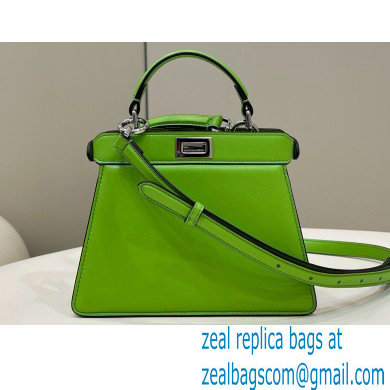 Fendi padded nappa leather Peekaboo ISeeU Petite Bag Green 2022