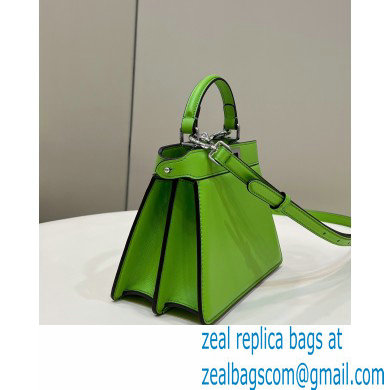 Fendi padded nappa leather Peekaboo ISeeU Petite Bag Green 2022