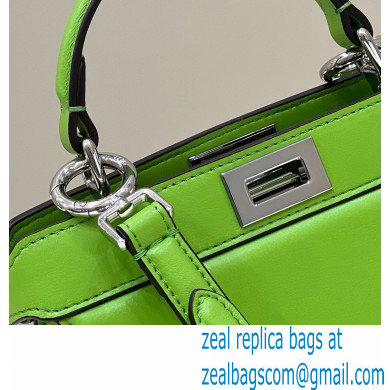 Fendi padded nappa leather Peekaboo ISeeU Petite Bag Green 2022 - Click Image to Close