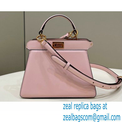 Fendi padded nappa leather Peekaboo ISeeU Petite Bag Pink 2022 - Click Image to Close