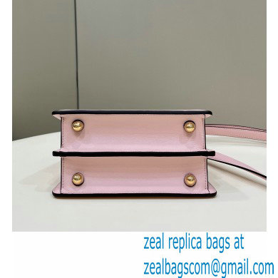 Fendi padded nappa leather Peekaboo ISeeU Petite Bag Pink 2022