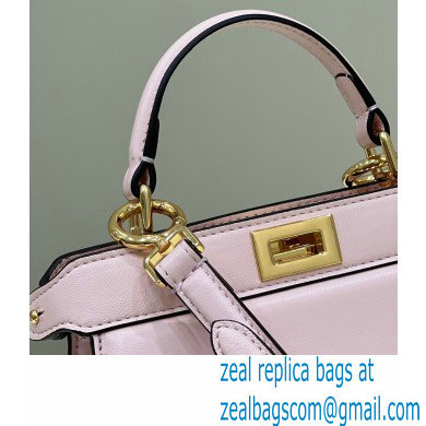 Fendi padded nappa leather Peekaboo ISeeU Petite Bag Pink 2022 - Click Image to Close