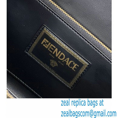 Fendi x Versace Fendace La Medusa Medium Handbag Printed FF Fabric 2022 - Click Image to Close