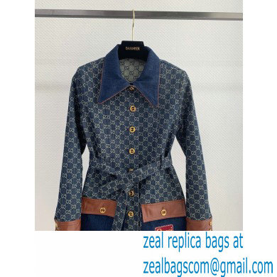 GUCCI Eco washed organic denim jacket 2022