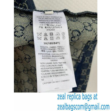 GUCCI Eco washed organic denim jacket 2022