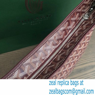 Goyard Boheme Hobo Bag Burgundy