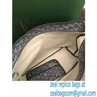 Goyard Boheme Hobo Bag Gray - Click Image to Close