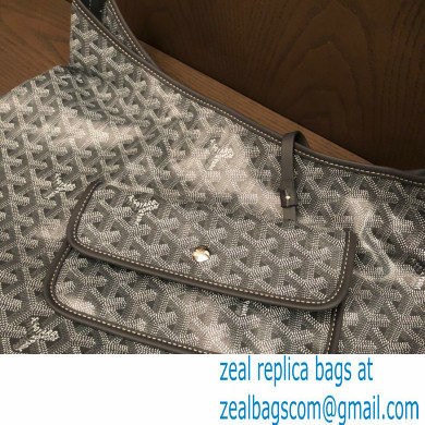 Goyard Boheme Hobo Bag Gray - Click Image to Close