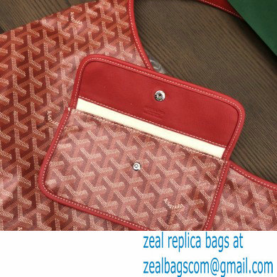 Goyard Boheme Hobo Bag Red