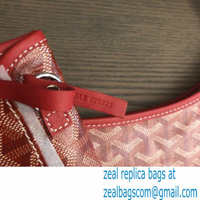 Goyard Boheme Hobo Bag Red