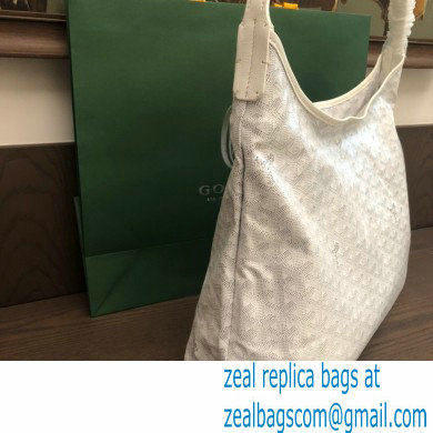 Goyard Boheme Hobo Bag White - Click Image to Close