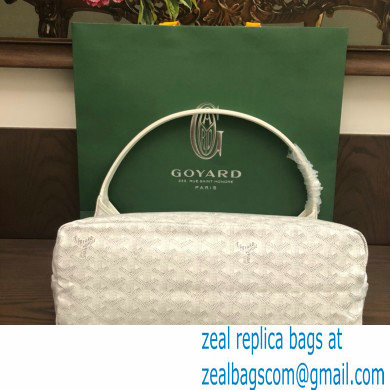 Goyard Boheme Hobo Bag White