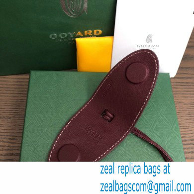 Goyard Croc Universel Burgundy