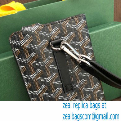 Goyard Montmartre GM Case Bag Black - Click Image to Close