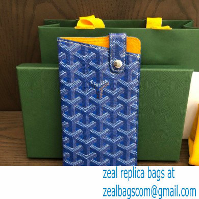 Goyard Montmartre GM Case Bag Blue