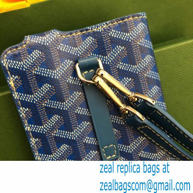 Goyard Montmartre GM Case Bag Blue