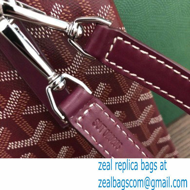 Goyard Montmartre GM Case Bag Burgundy - Click Image to Close