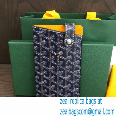 Goyard Montmartre GM Case Bag Dark Blue - Click Image to Close