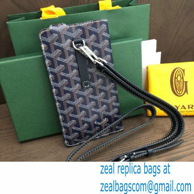 Goyard Montmartre GM Case Bag Dark Blue