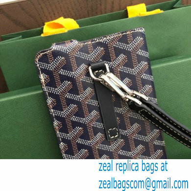 Goyard Montmartre GM Case Bag Dark Blue - Click Image to Close